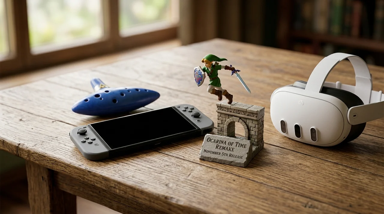 Pare as prensas, Link pode pular em Ocarina Of Time Remake